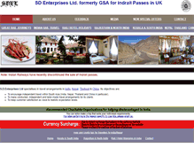 Tablet Screenshot of indiarail.co.uk